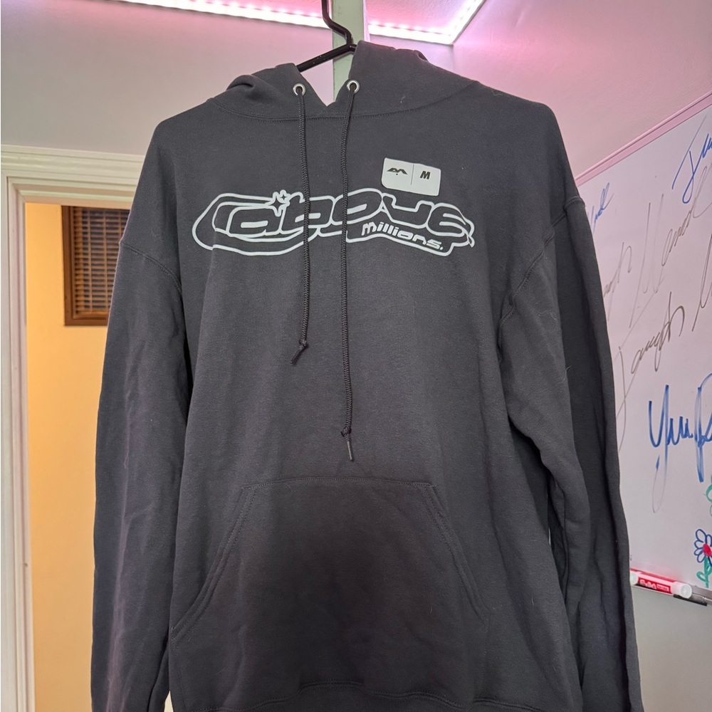 Above Millions Dark Grey Hoodie